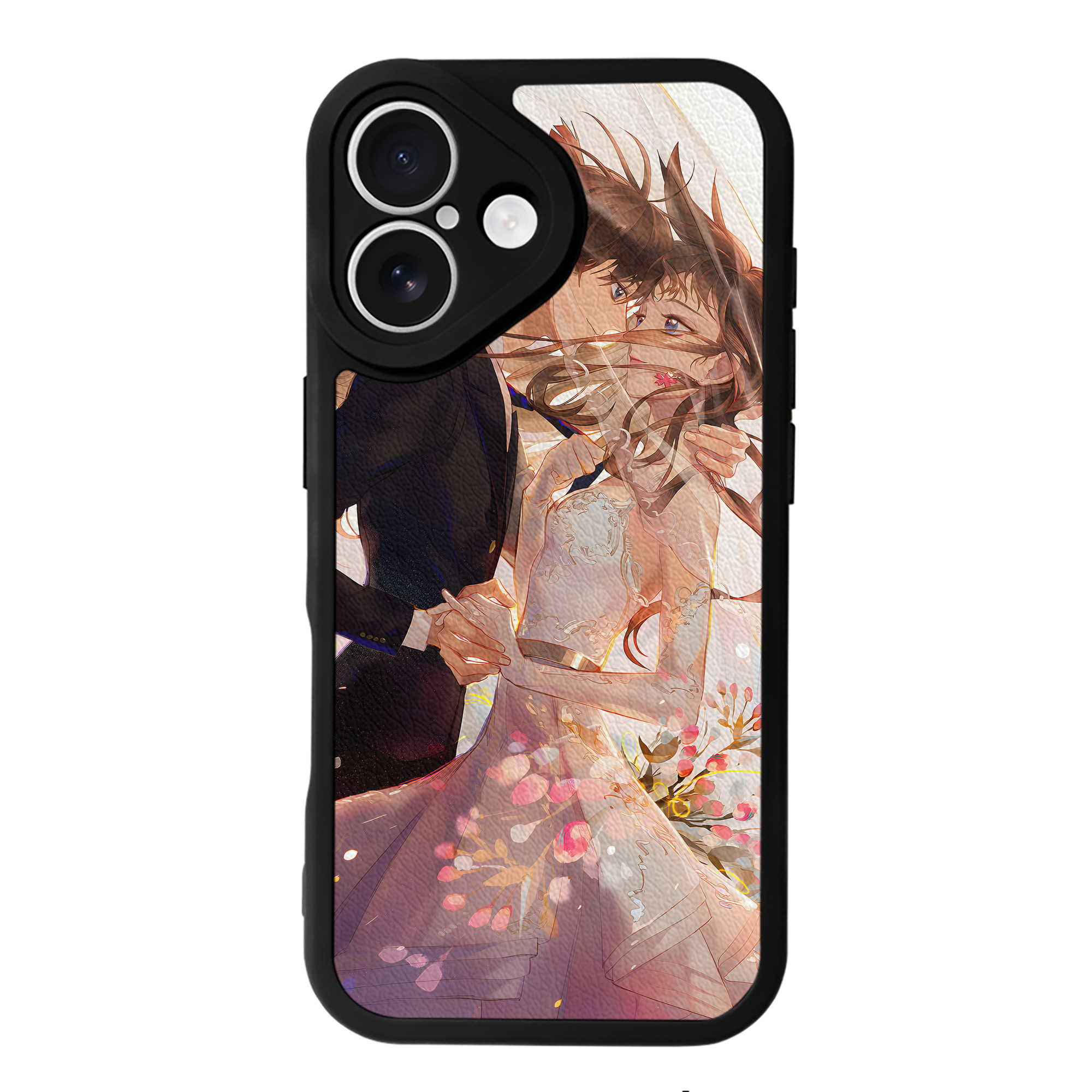 （画像用） 名探偵コナン Detective Conan 【iPhone 16シリーズ対応】シリコンスマホケース（レザー調） 材質：シリコン